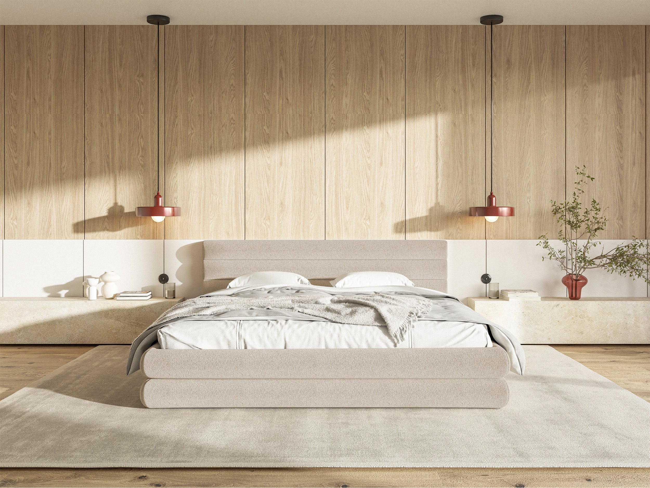 selsey-alegre-polsterbett-140x200-cm-mit-bettkasten-hellbeiger-chenille-metallra image 4