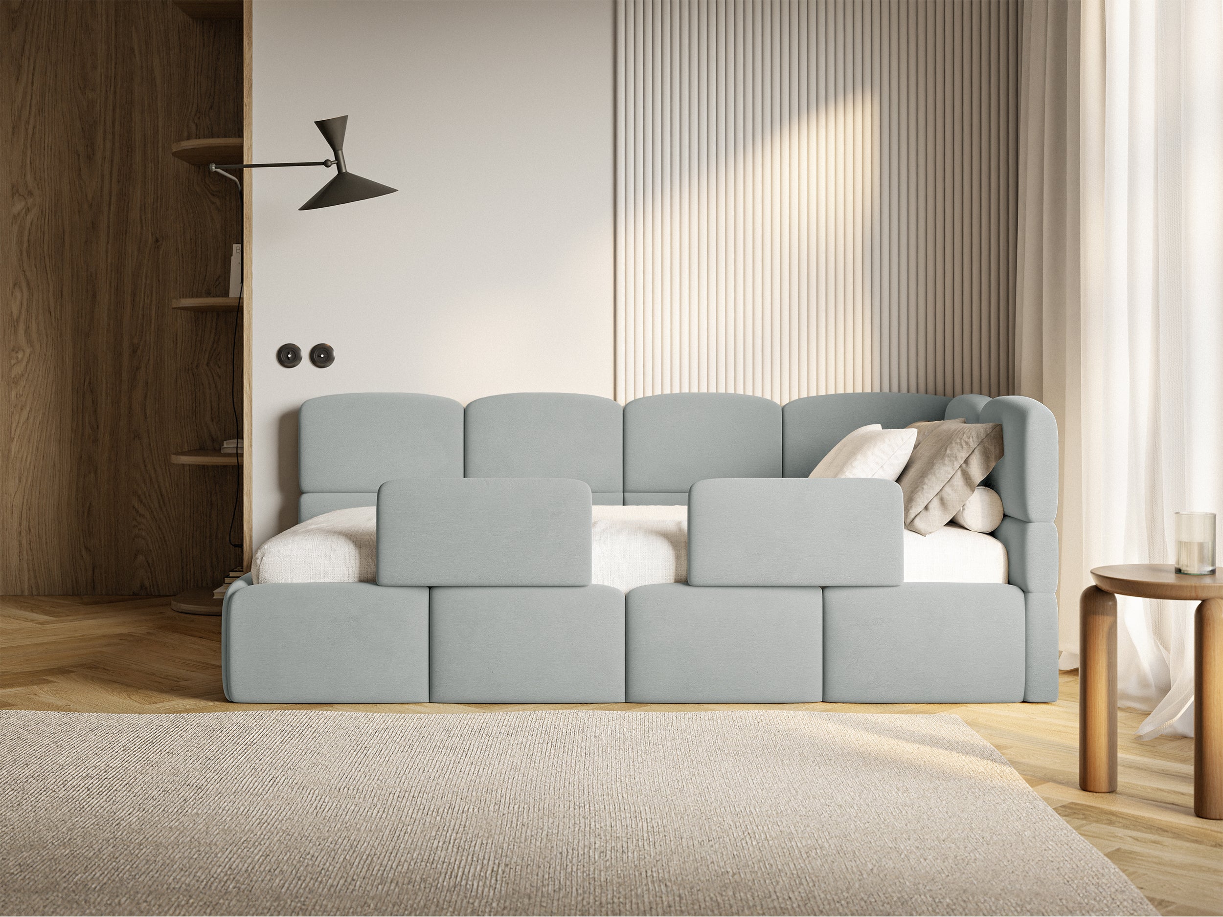 selsey-cloudy-jugendbett-120x200-cm-rechts-mit-stauraum-grauer-velours image 4