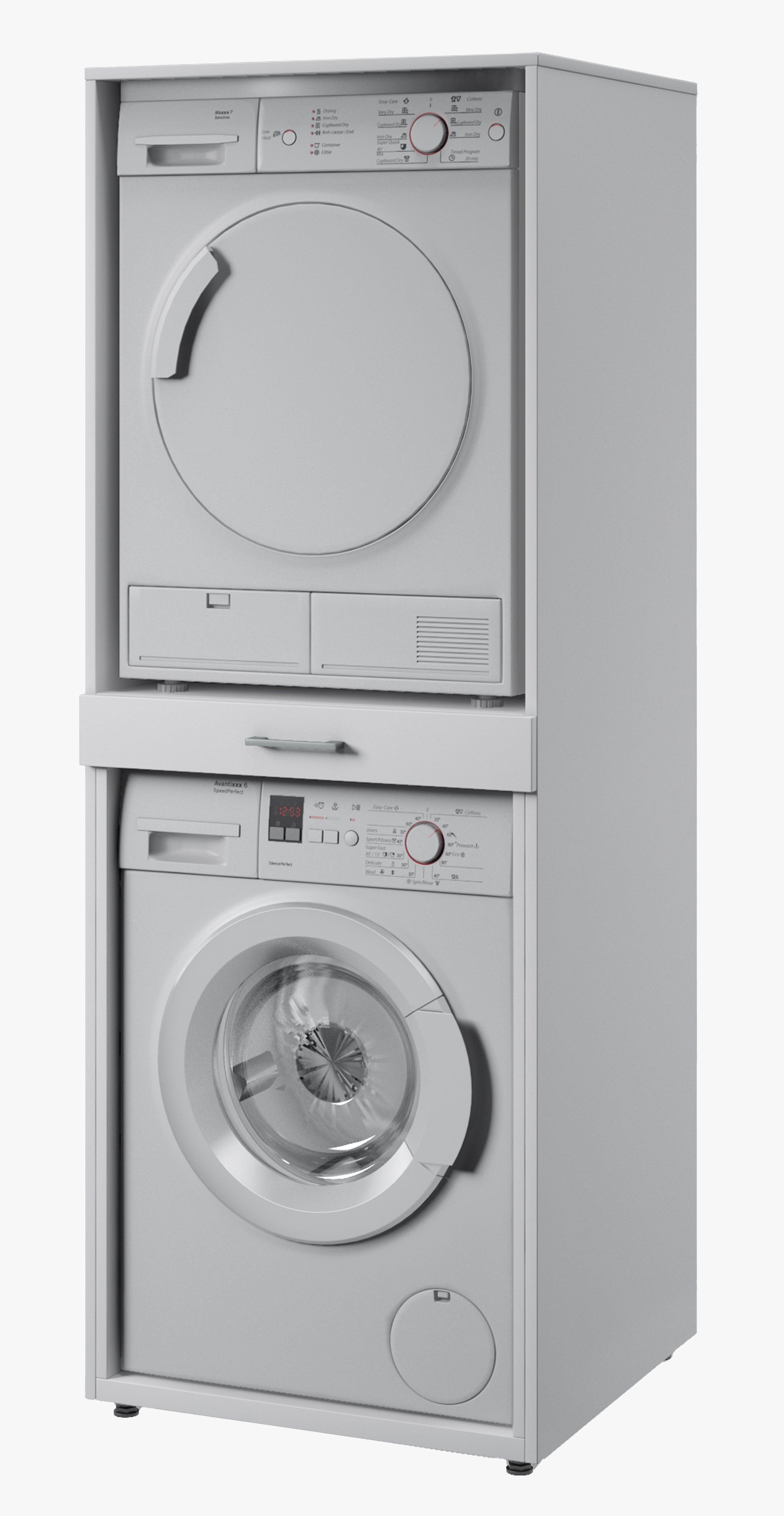 selsey-aza-schrank-f-r-waschmaschine-und-trockner-mit-regal-wei image 5