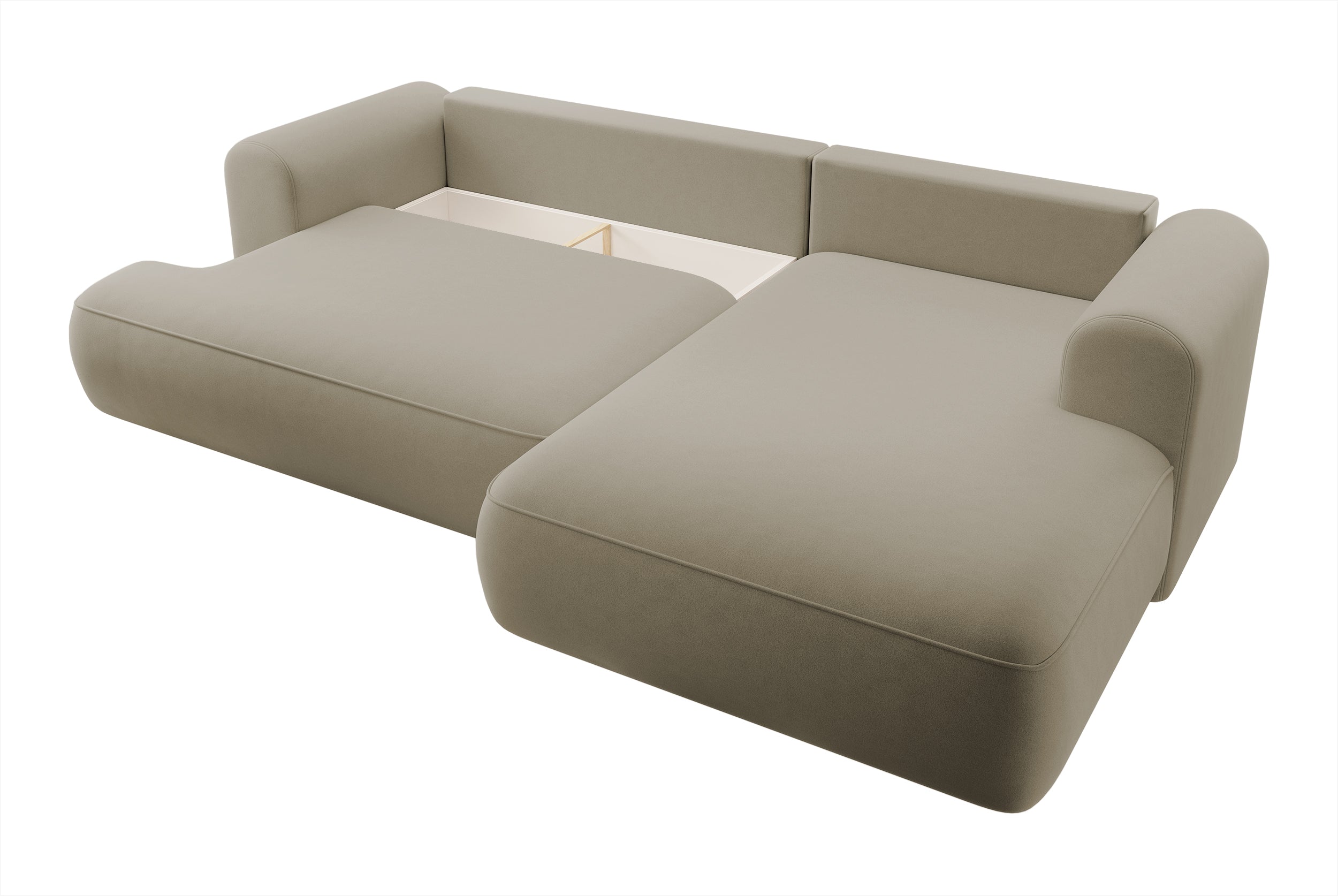 selsey-ovo-ecksofa-mit-schlaffunktion-rechts-l-form-beige-samt-mit-stauraum image 6