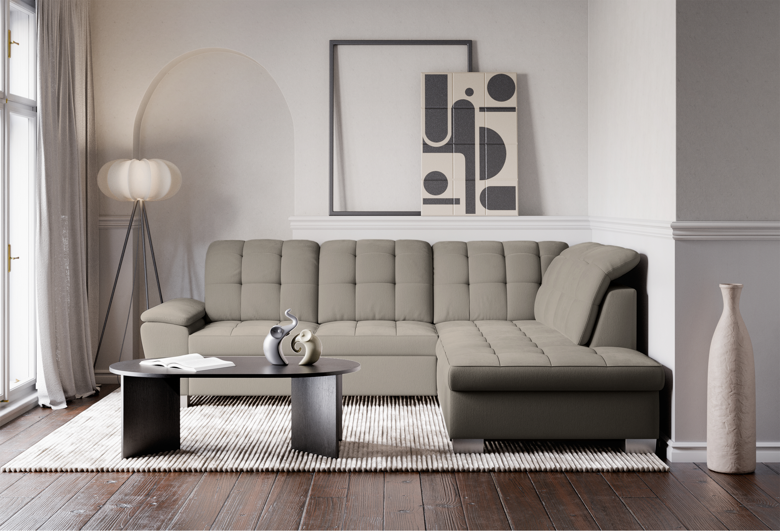 selsey-jamaal-rechtsseitiges-l-ecksofa-mit-delfin-schlaffunktion-und-stauraum-gr image 2