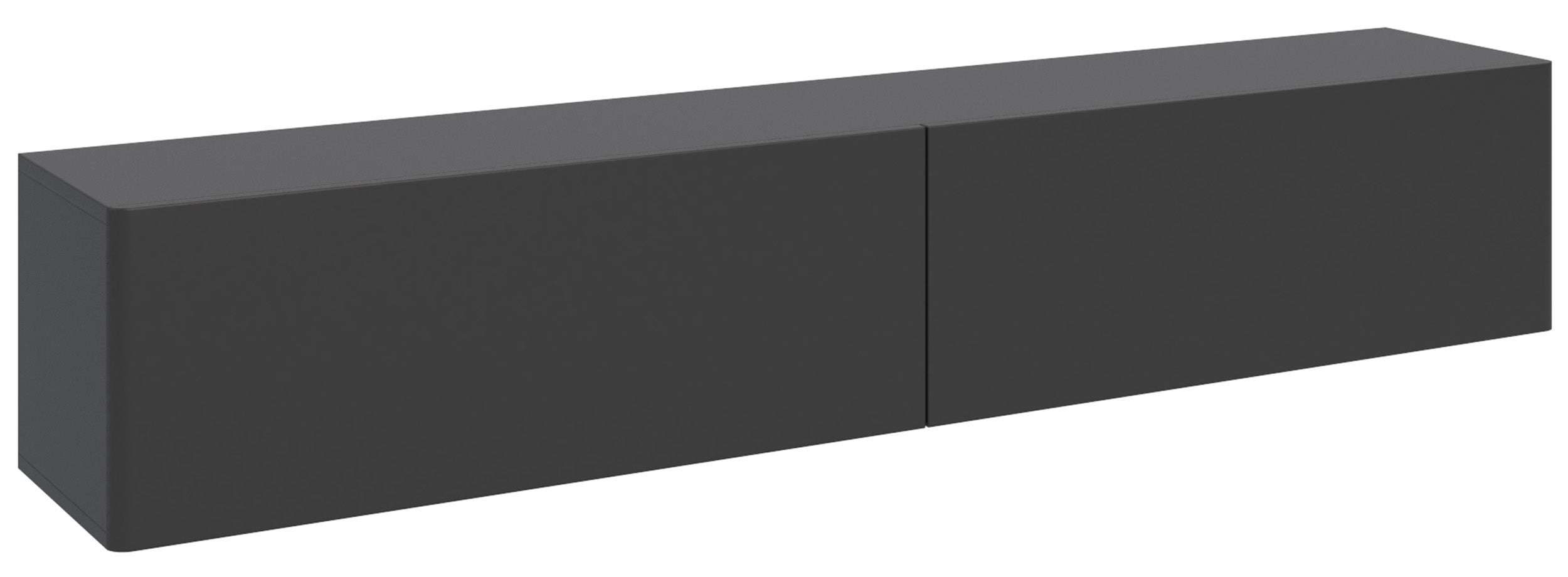 selsey-olio-h-ngender-tv-schrank-175-cm-mit-zwei-klappen-schwarz image 1