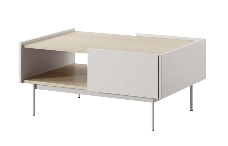 selsey-color-couchtisch-97x65-cm-mit-schubladen-kaschmir-eiche-linea image 1