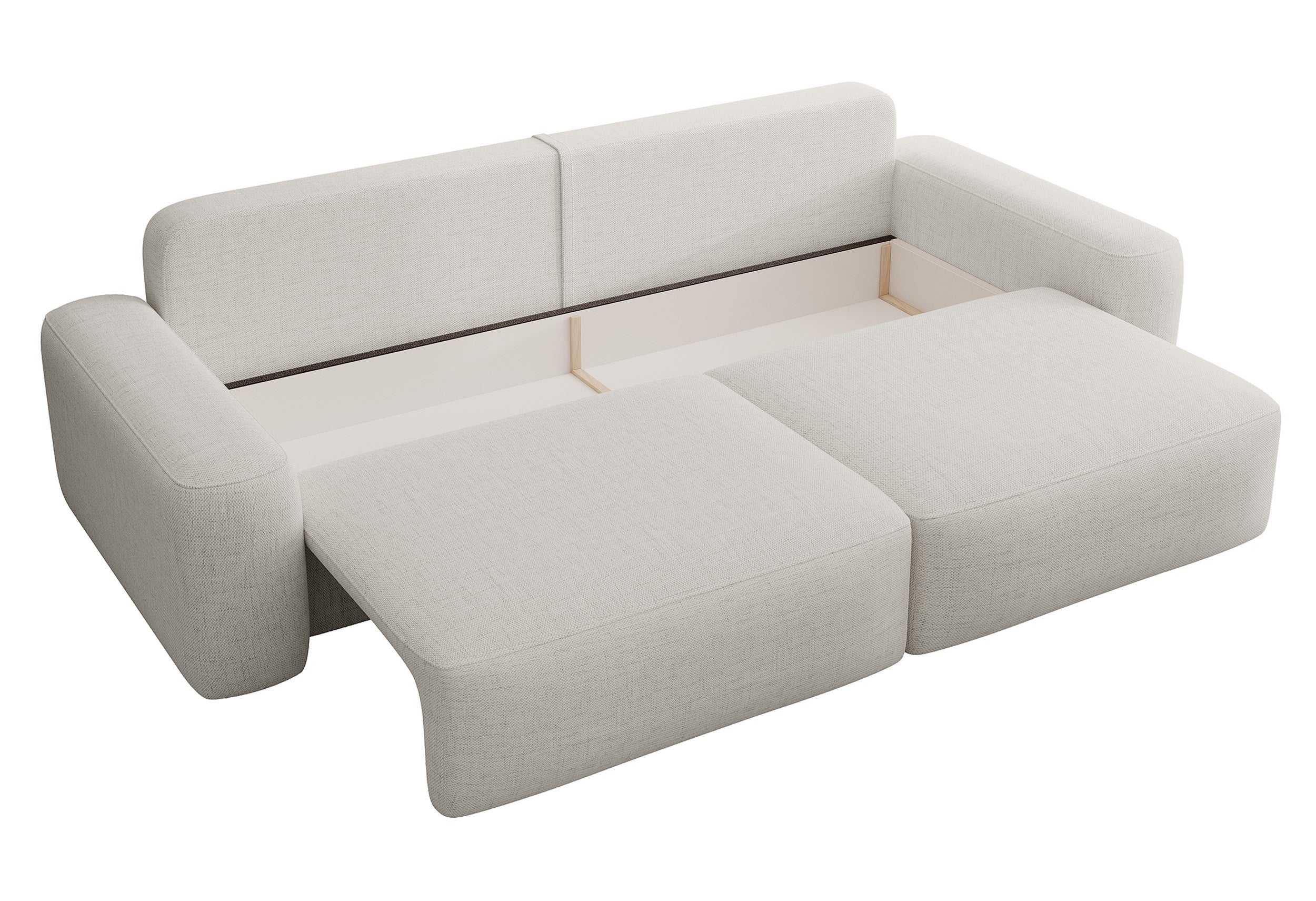 selsey-carnos-dreisitziges-schlafsofa-creme-hydrophober-chenille-schwarze-beine image 3