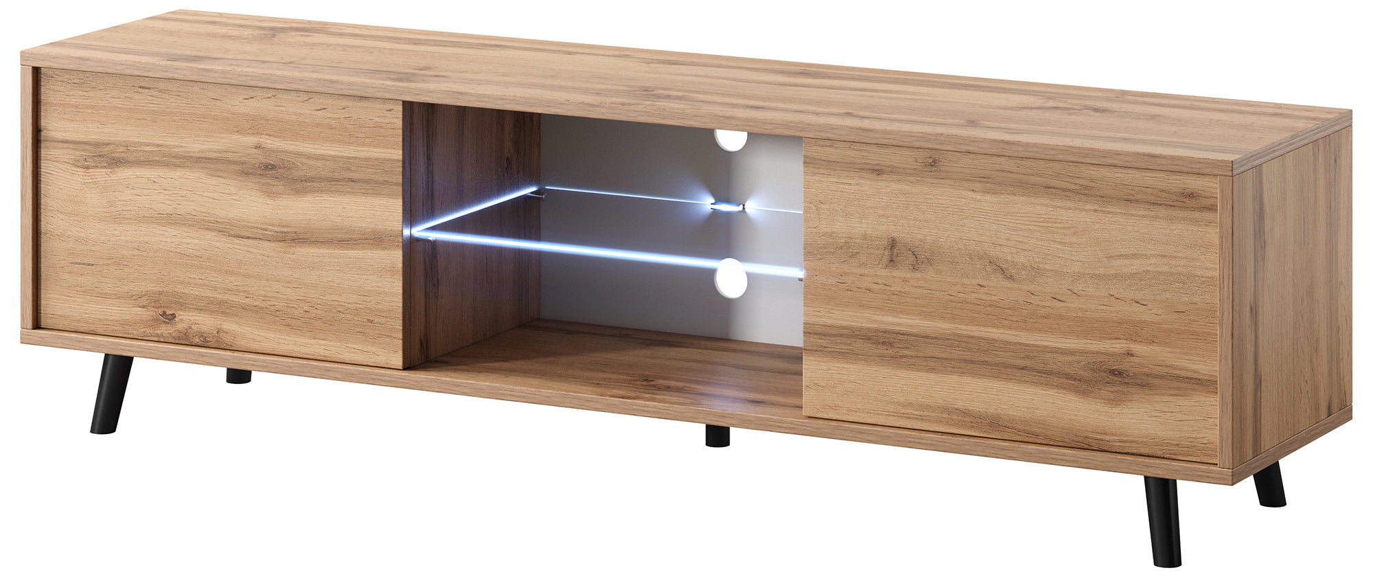 selsey-lefyr-tv-schrank-140-cm-wotaneiche image 1