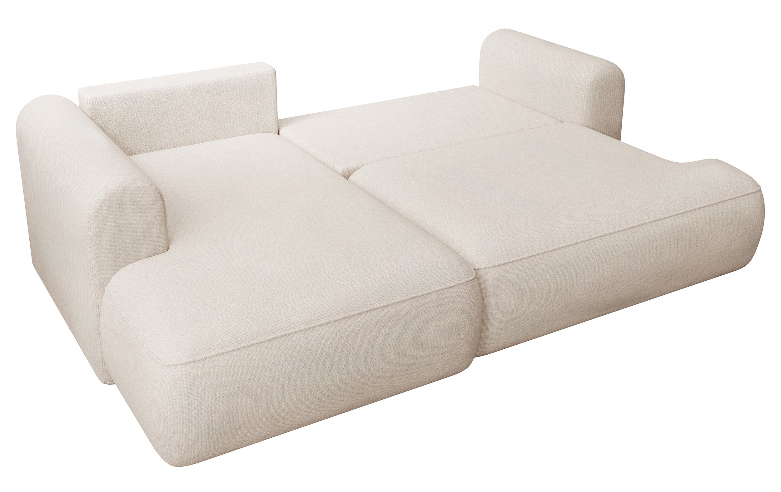 selsey-ovo-mini-ecksofa-mit-schlaffunktion-l-form-links-creme-chenille-mit-staur image 2