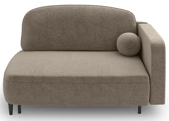 selsey-pinkio-ausziehbare-liege-links-mit-stauraum-dunkelbeige-chenille image 1