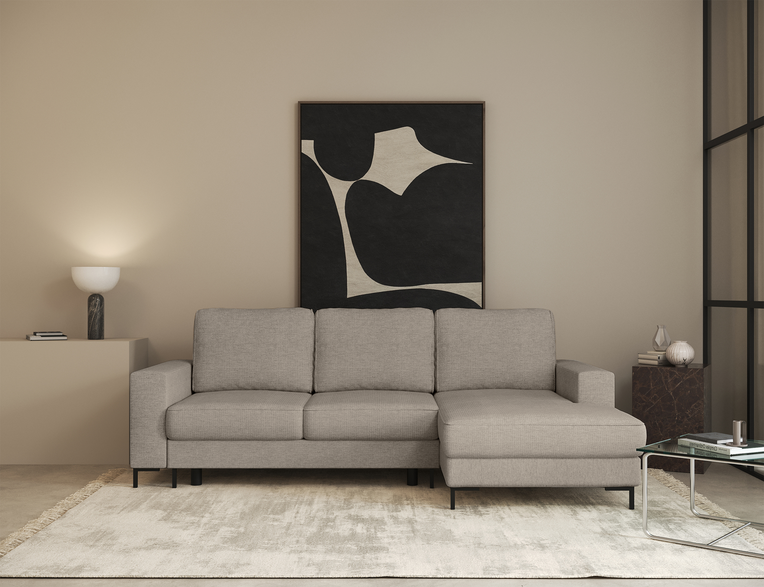 selsey-mokpeo-ecksofa-mit-schlaffunktion-rechts-beige-chenille-l-form image 3