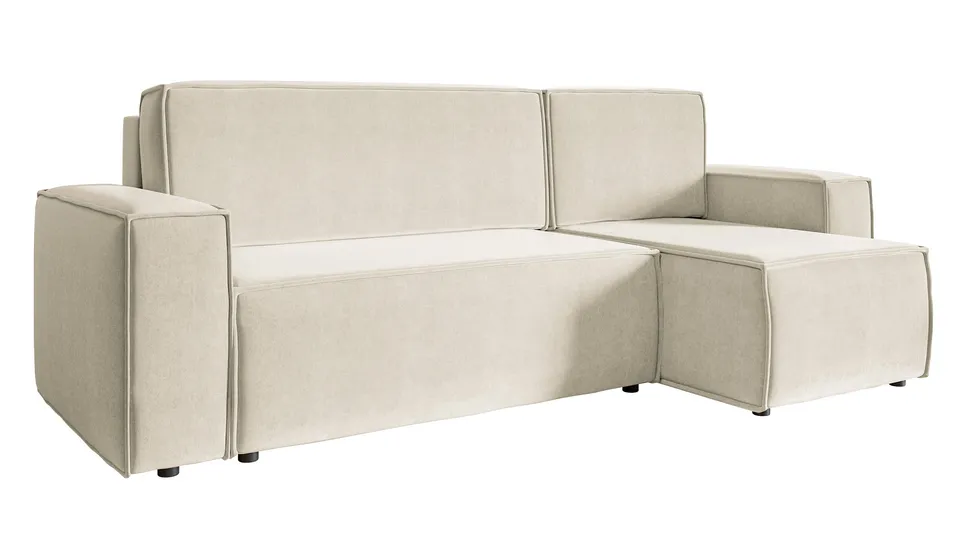 selsey-copertino-ecksofa-mit-schlaffunktion-l-form-stauraum-creme-samt image 1