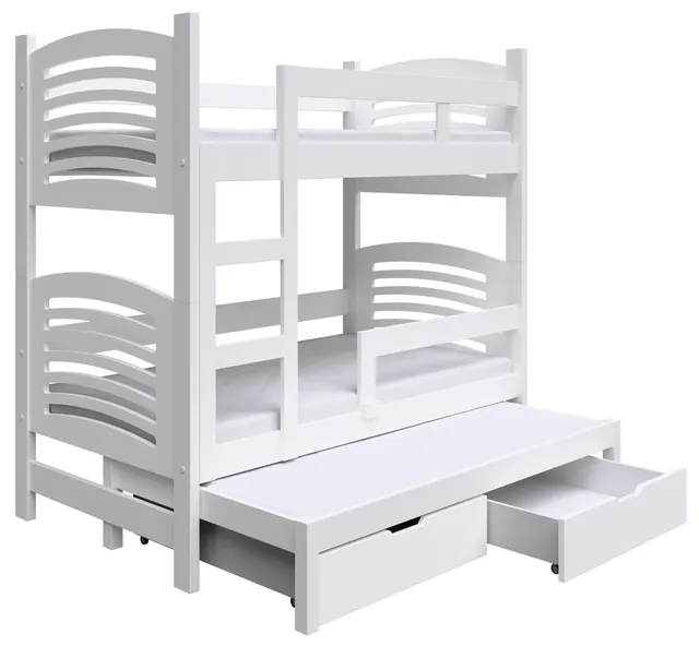 selsey-cami-etagenbett-75x180-cm-f-r-drei-personen-mit-schubladen-wei image 1