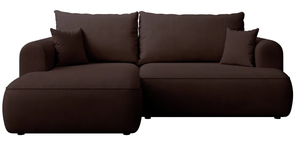 selsey-ovo-mini-ecksofa-mit-schlaffunktion-linksseitig-l-form-brauner-chenille image 1