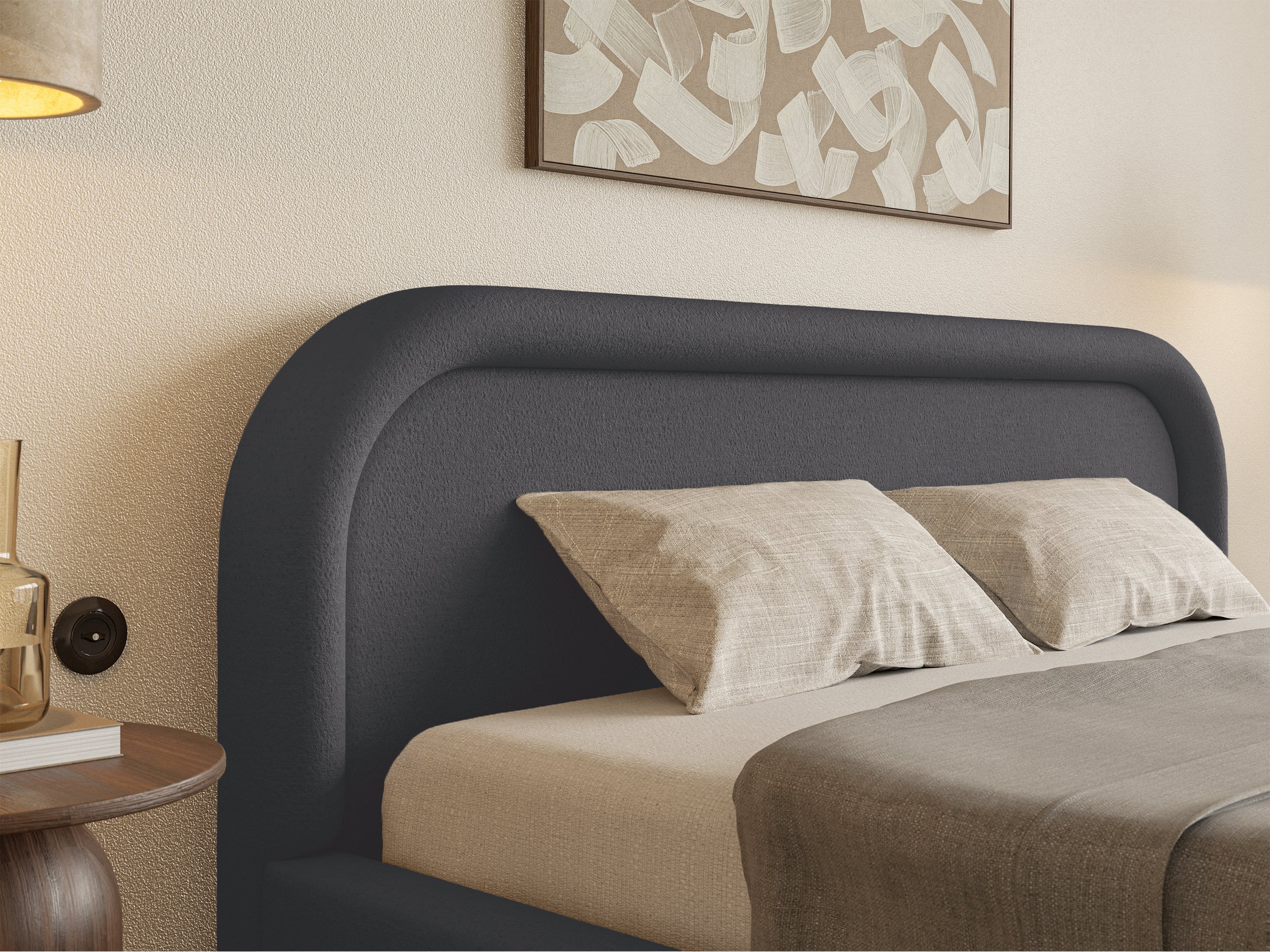 selsey-ruvi-gepolstertes-bett-160x200-cm-mit-stauraum-graphit-chenille image 4