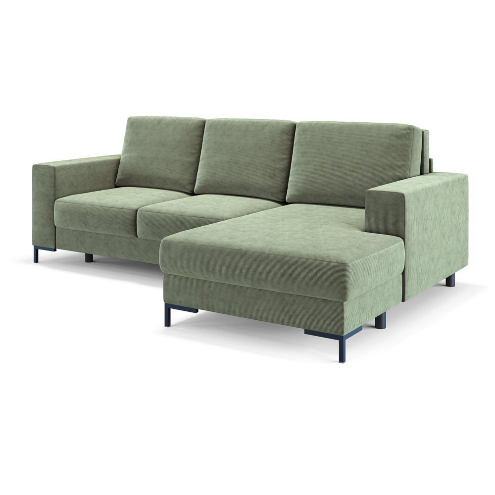 selsey-mokpeo-ecksofa-mit-schlaffunktion-l-form-rechts-gr-n-cordstoff image 3