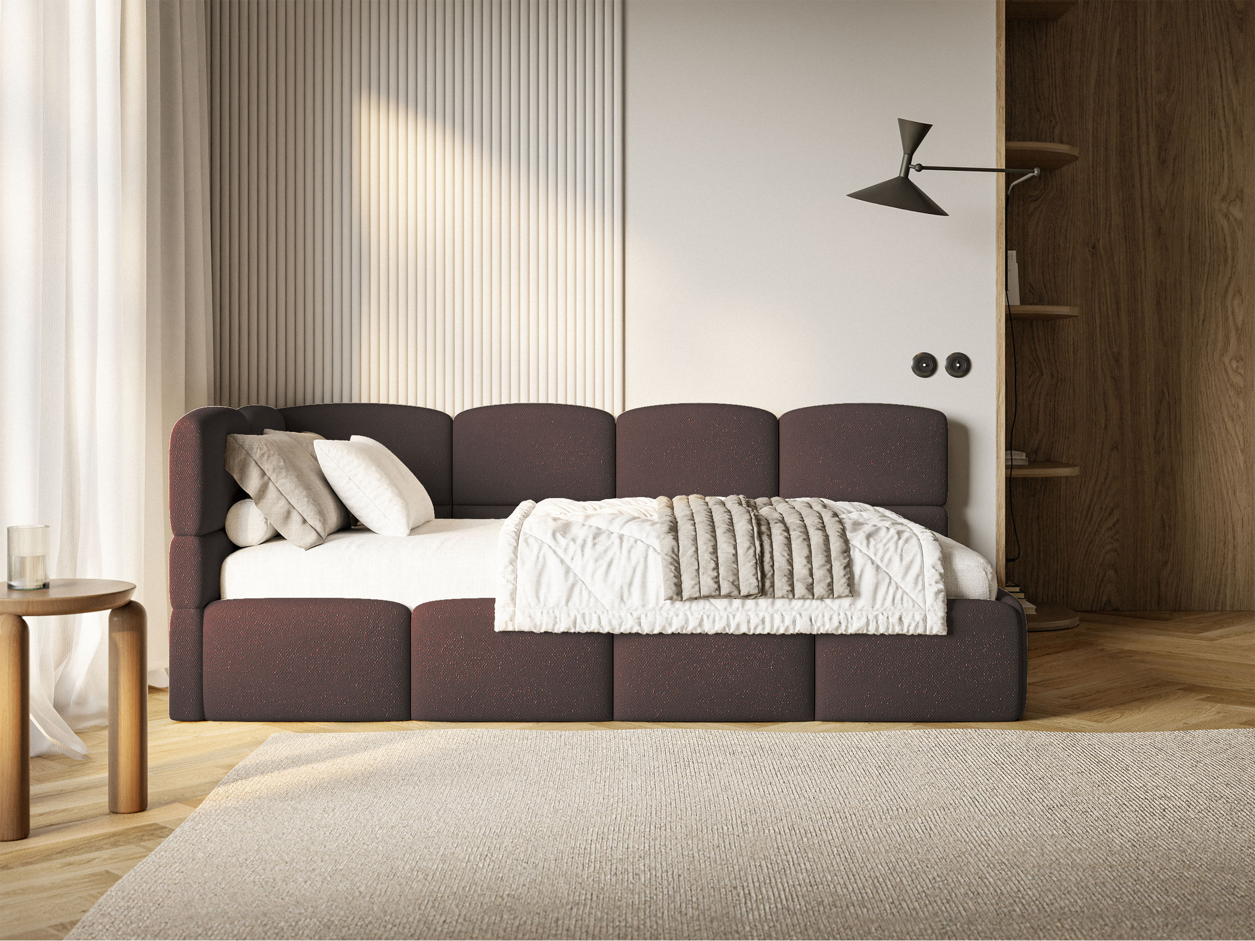 selsey-cloudy-jugendbett-90x200-cm-links-mit-stauraum-braunes-chenille image 3