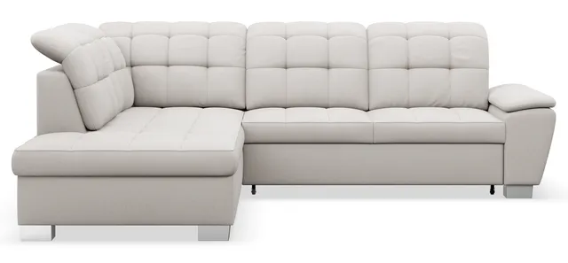 selsey-jamaal-ecksofa-mit-schlaffunktion-links-l-form-cremefarbenes-geflecht-mit image 1