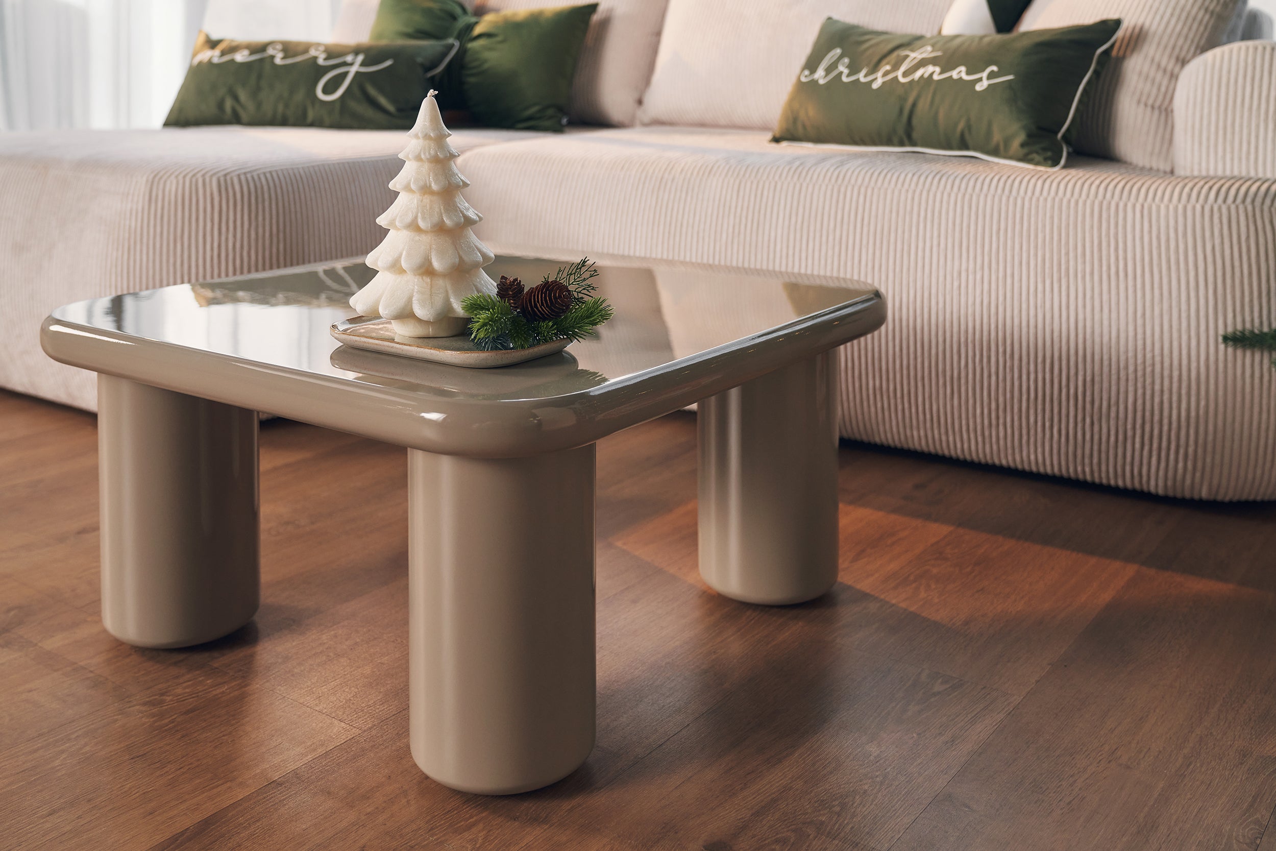 selsey-vellity-couchtisch-70x70-cm-beige-hochglanz-mdf image 3