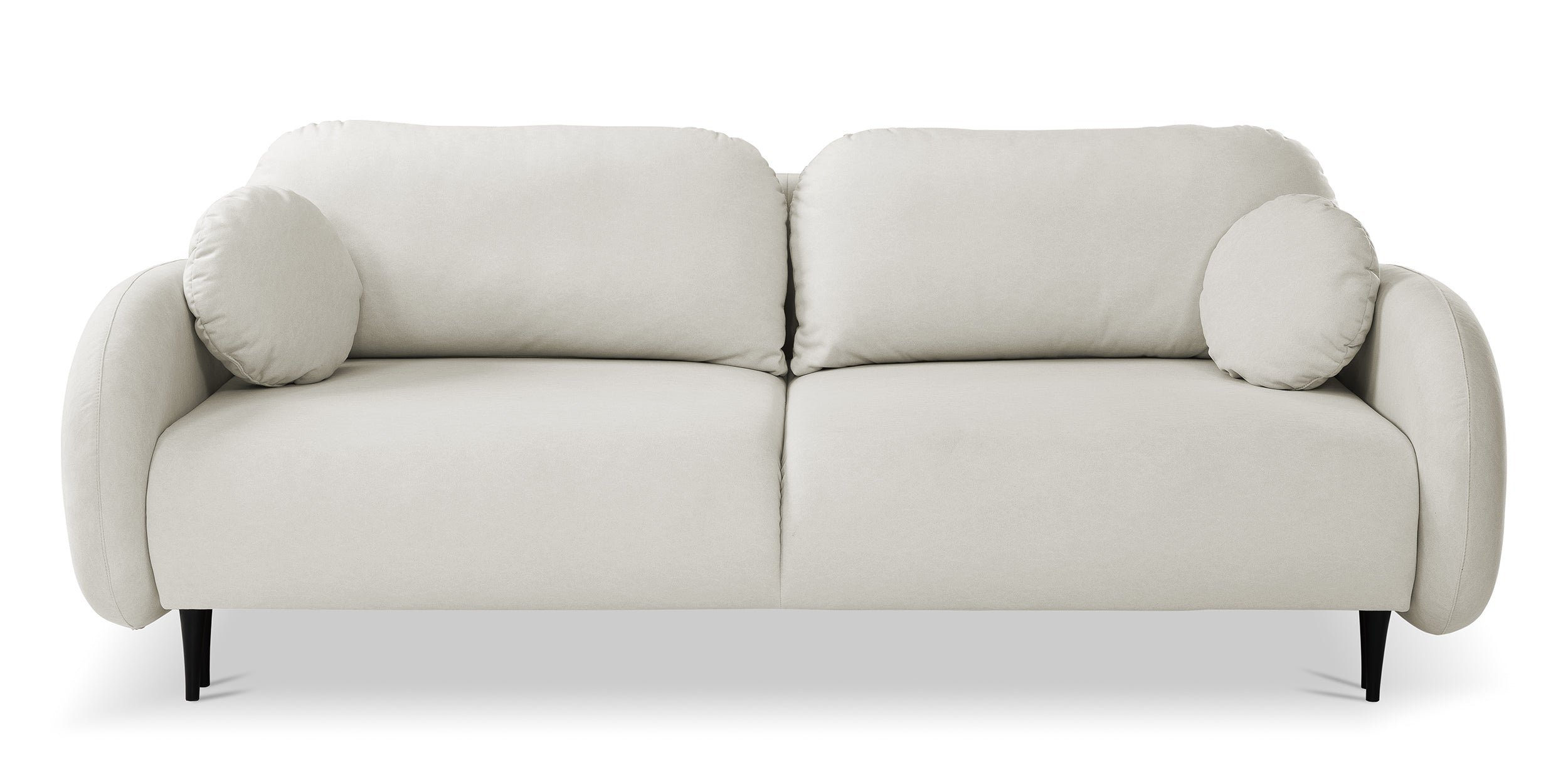 selsey-bafra-ausziehbares-sofa-mit-schlaffunktion-und-bettkasten-hellbeiger-samt image 1