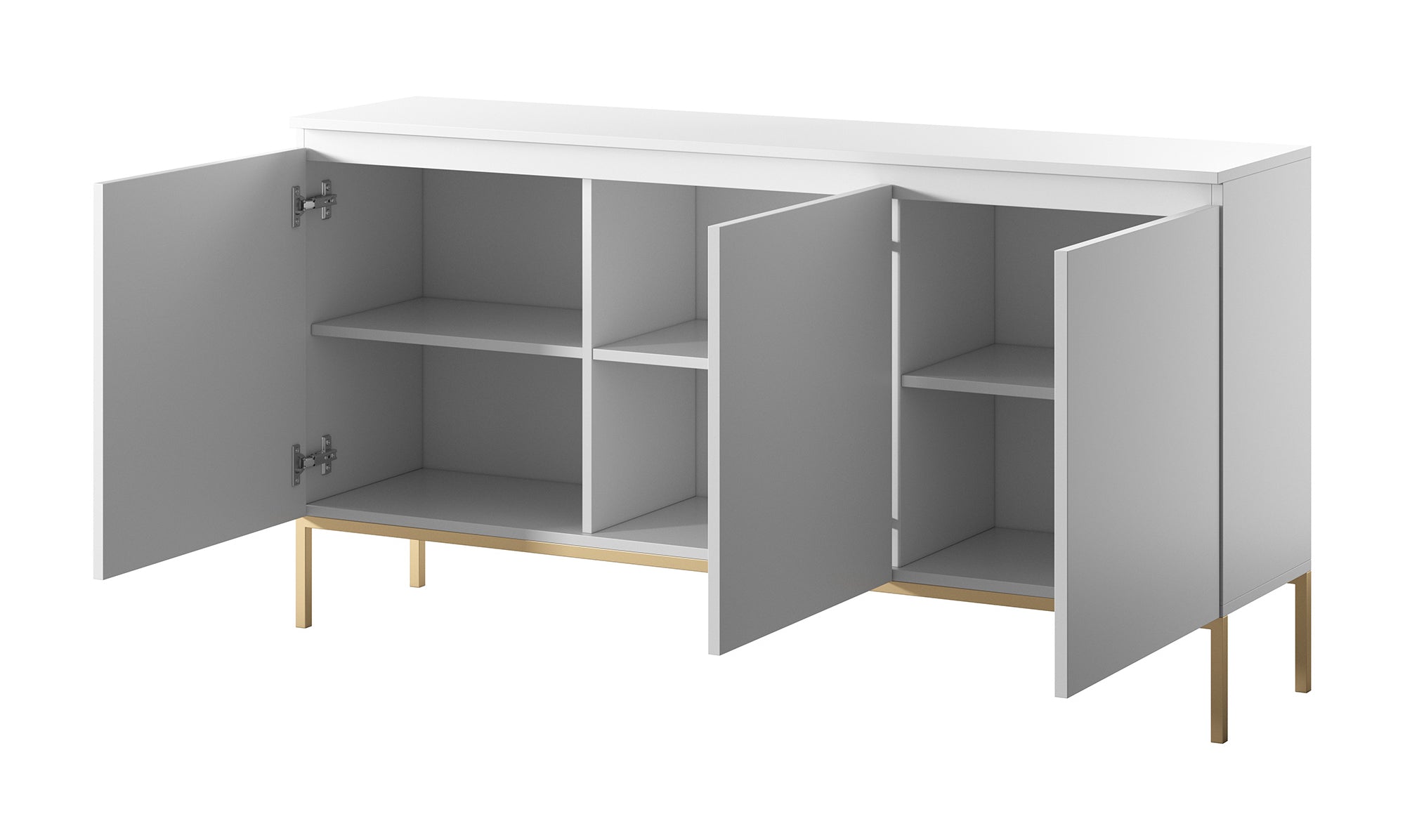 selsey-bemmi-dreht-renschrank-150-cm-wei-mit-goldenen-beinen-3-t-rig image 6