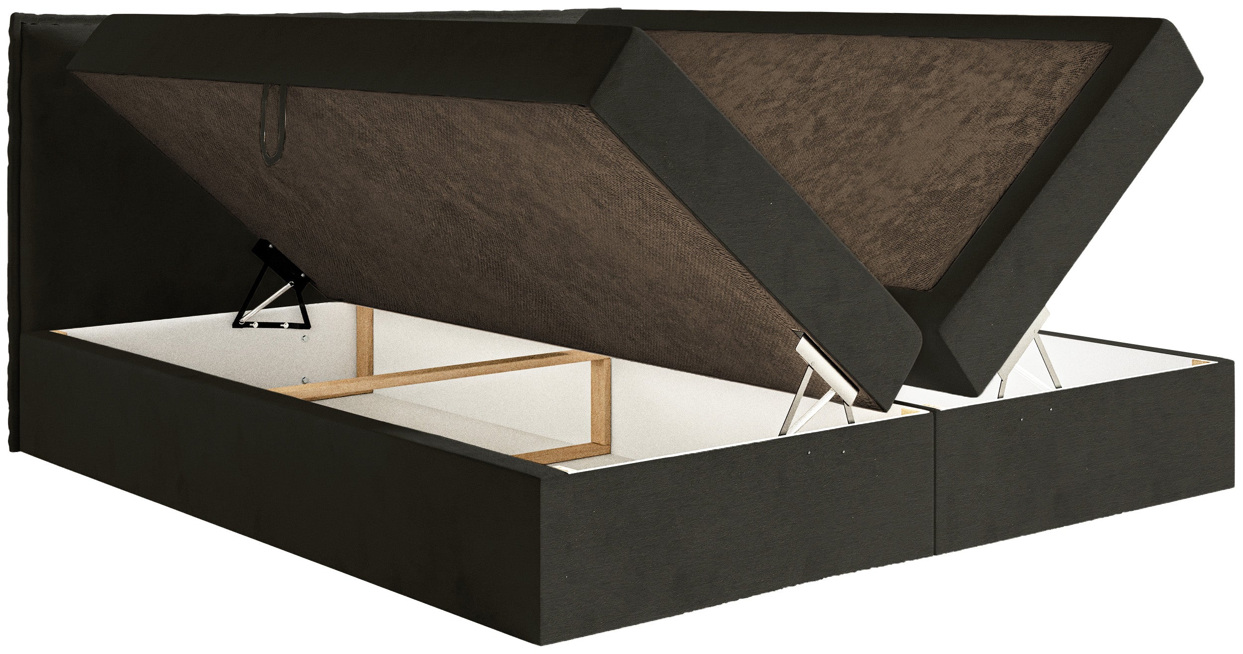 selsey-softie-kontinentalbett-140x200-cm-mit-stauraum-und-topper-dunkelgr-ner-sa image 6