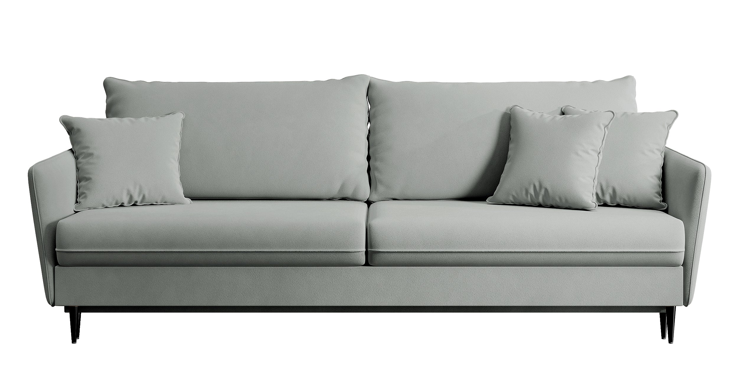 selsey-volio-dreisitziges-ausklappbares-sofa-grau-velours-wasserabweisend-mit-sc image 1