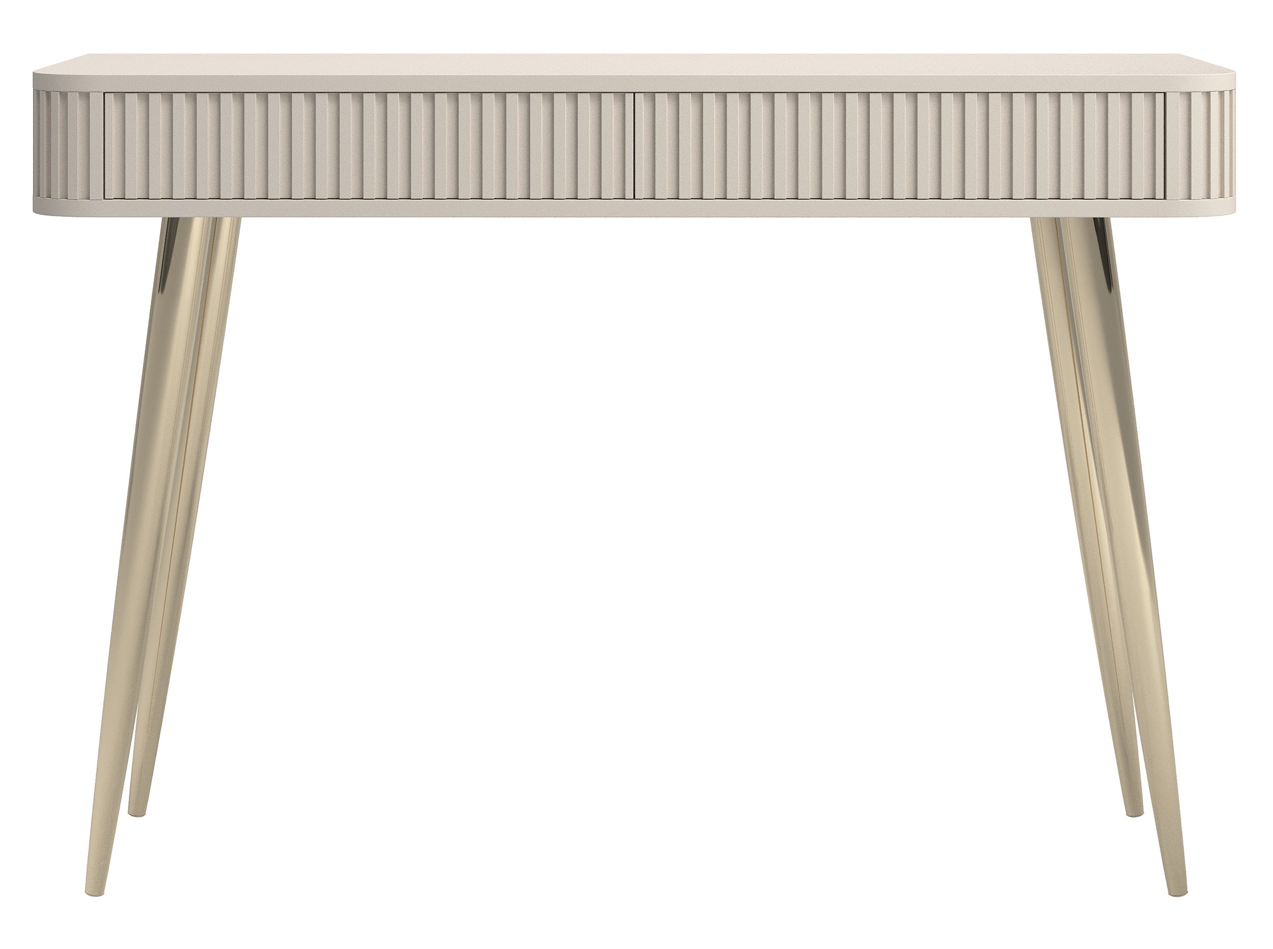 selsey-ovarlo-toilettentisch-113-cm-mit-2-schubladen-sandbeige-mit-goldenen-bein image 5
