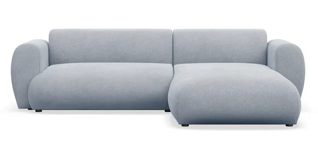 selsey-emia-ecksofa-mit-schlaffunktion-l-f-rmig-rechts-hellblauer-chenille-stoff image 1
