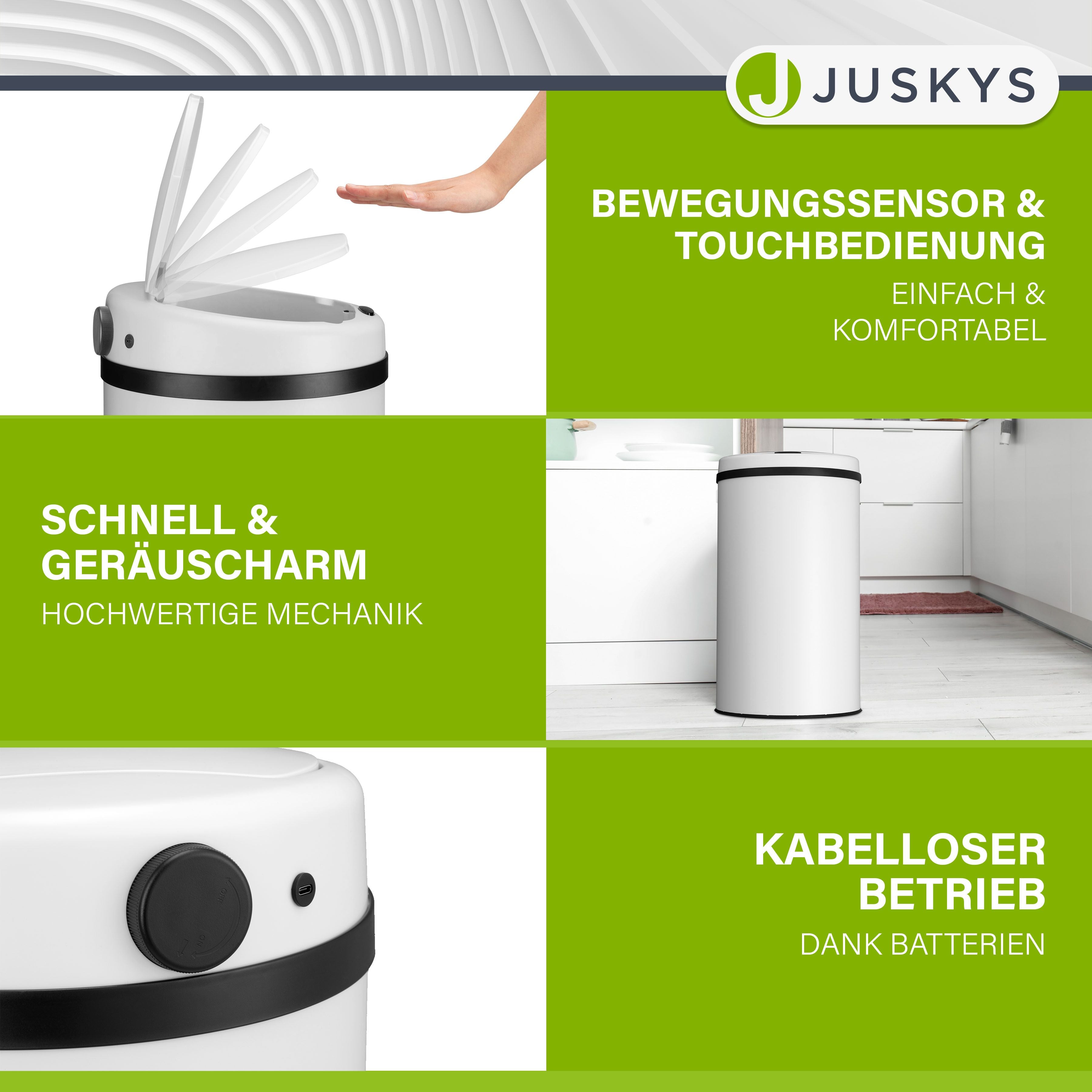 juskys-m-lleimer-rund-mit-sensor-automatik-deckel image 3