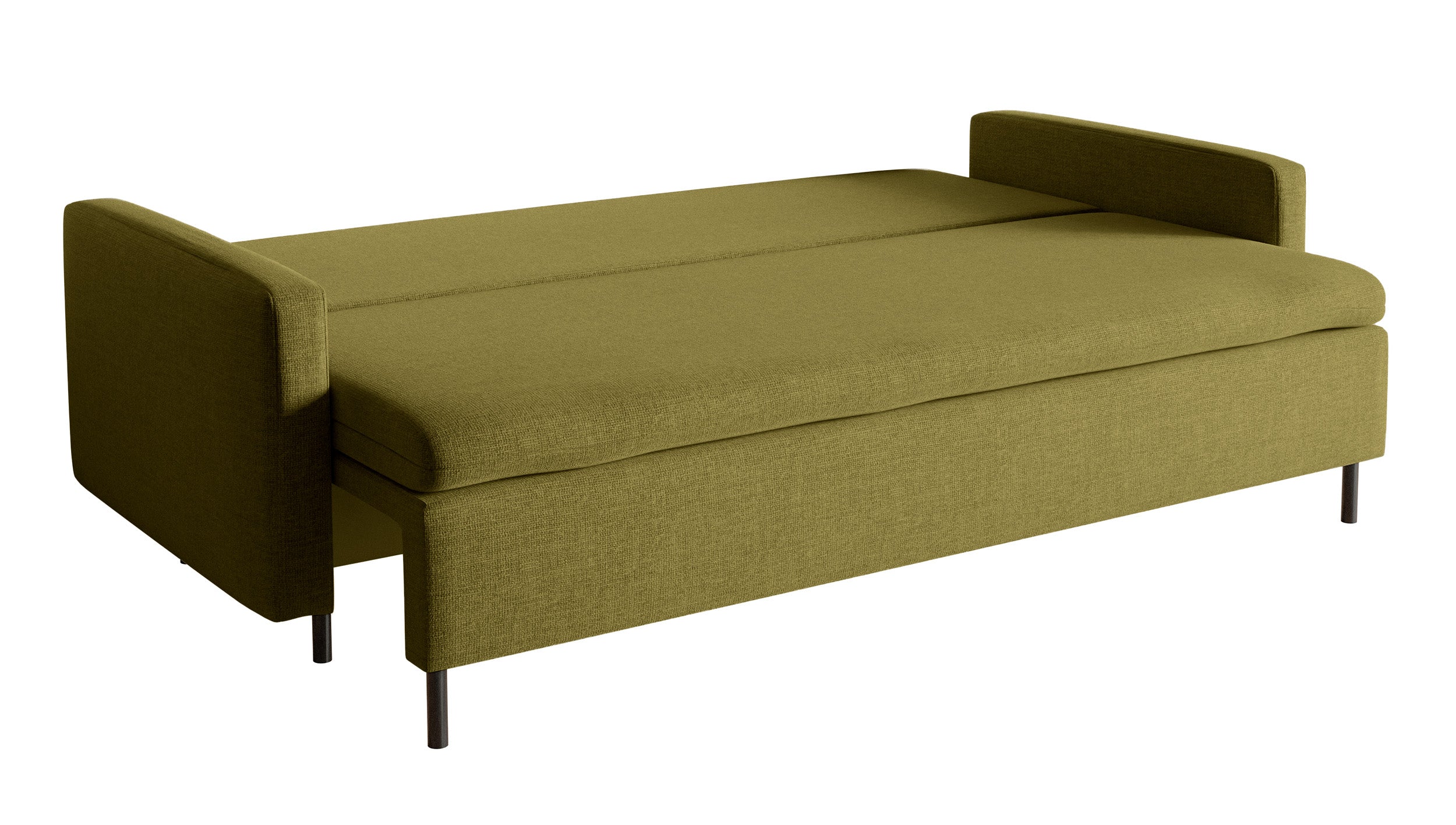 selsey-umpro-dreisitzer-schlafsofa-mit-stauraum-olivgr-ne-chenille-ausklappbar-d image 6
