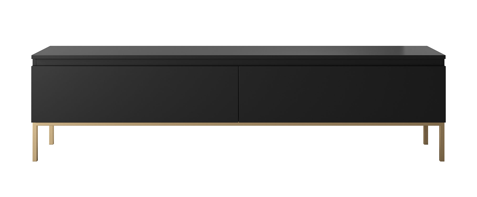 selsey-bemmi-tv-schrank-175-cm-schwarz-mit-goldenen-beinen image 6