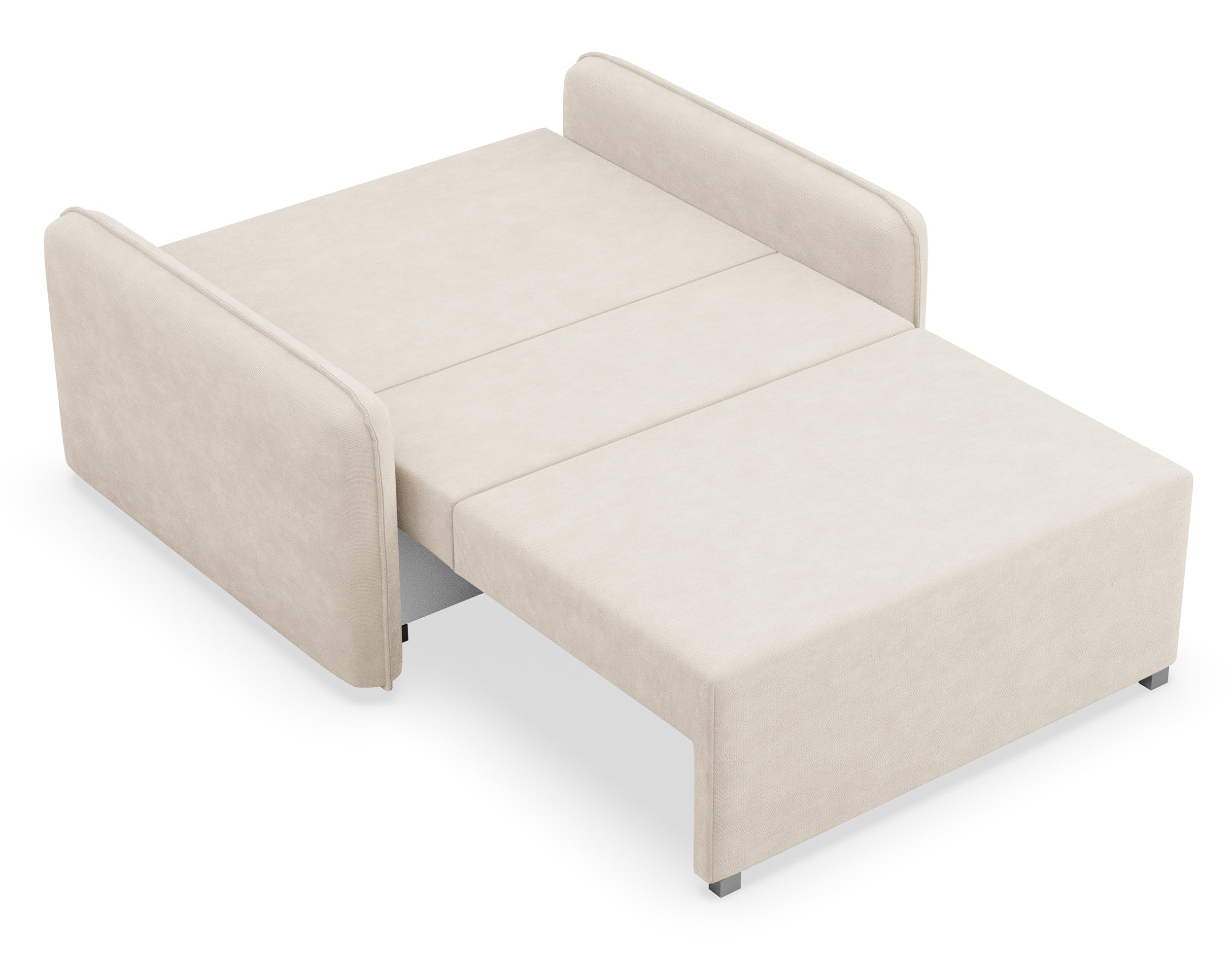 selsey-duelia-schlafsofa-2-sitzer-ausklappbar-hellbeige-hydrophobe-chenille image 5