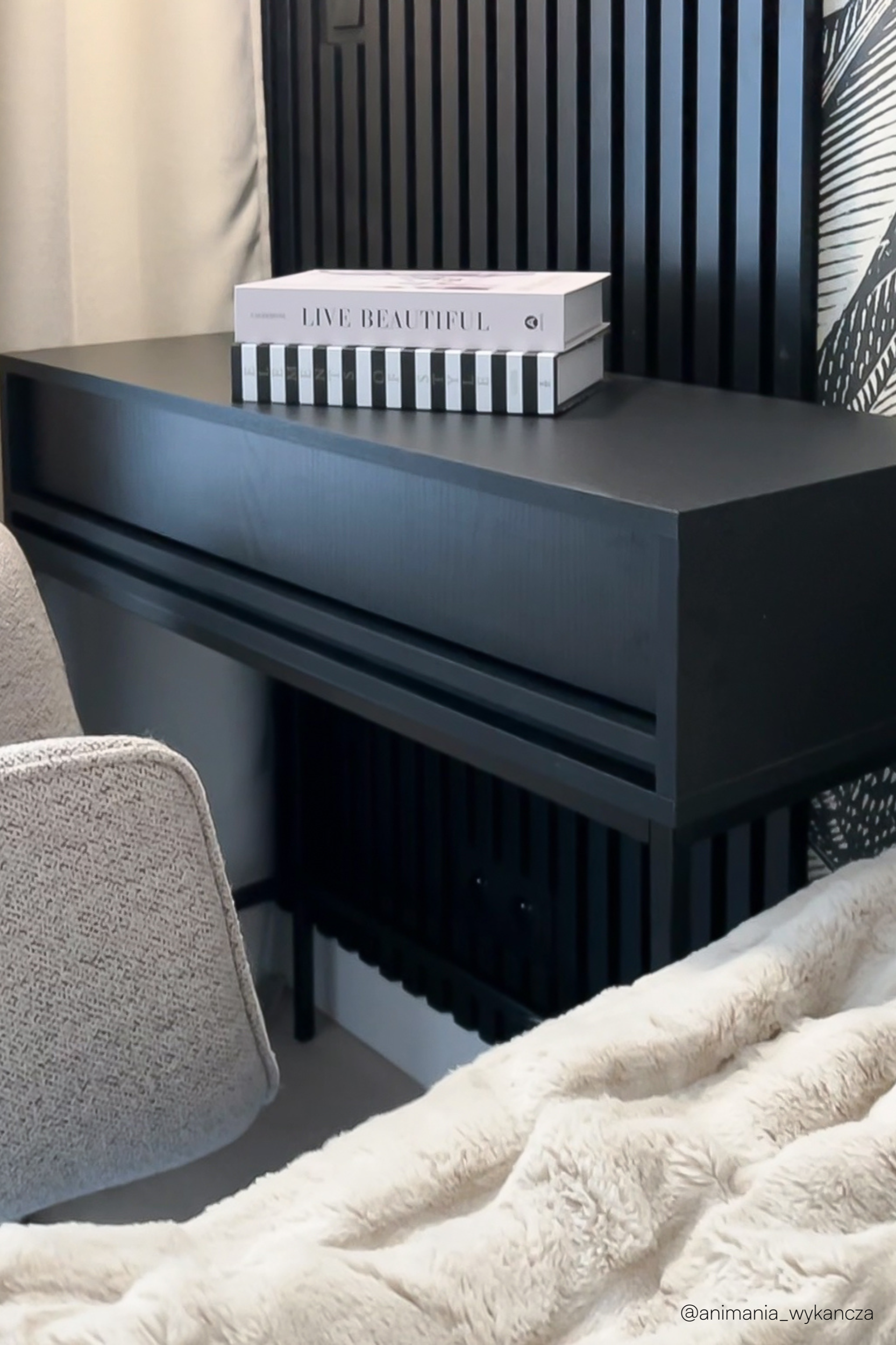 selsey-evo-konsole-90-cm-mit-schublade-und-gestell-schwarz image 3