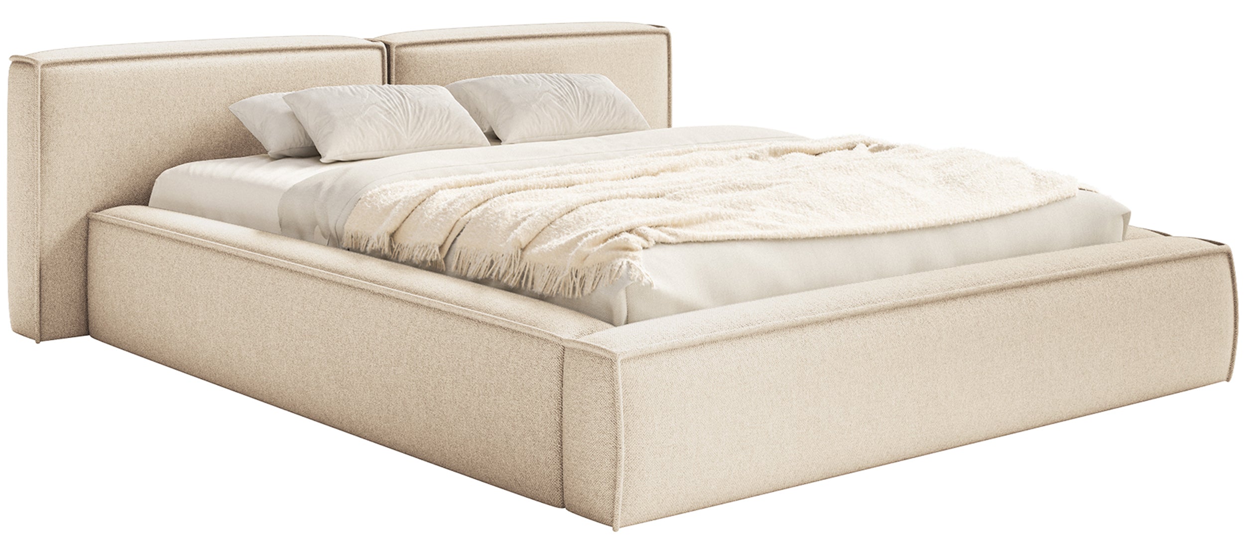 selsey-tilves-low-polsterbett-180x200-cm-mit-stauraum-hellbeiger-chenille image 1