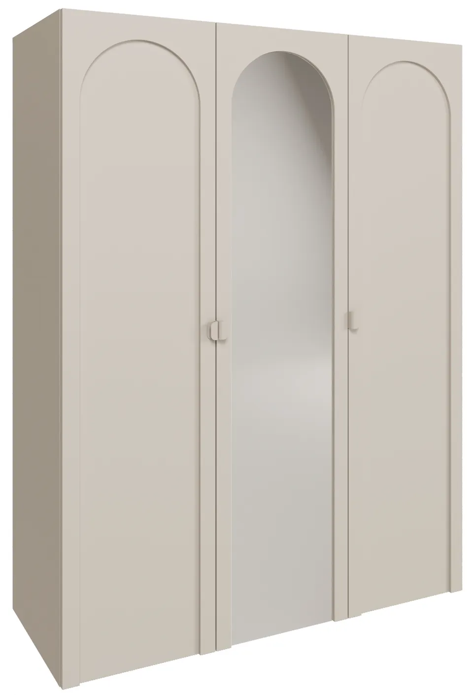 selsey-arkadia-dreht-renschrank-150-cm-mit-spiegel-und-gefr-ster-front-kaschmir image 1