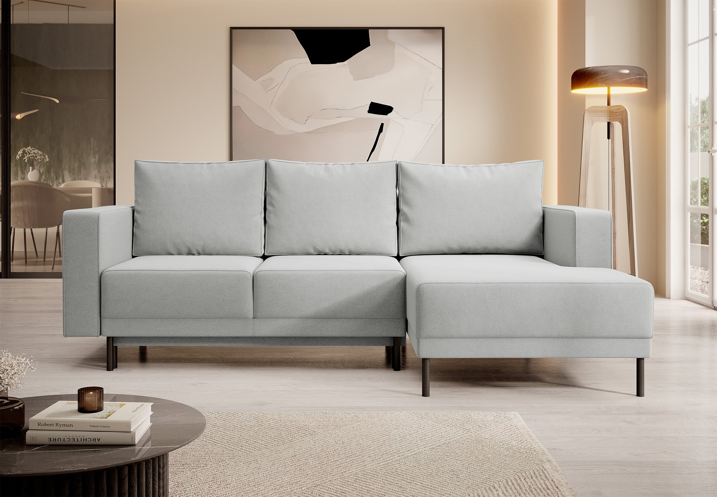 selsey-rodario-mini-ecksofa-mit-schlaffunktion-l-f-rmig-rechts-mit-stauraum-grau image 2