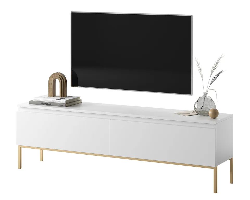 selsey-bemmi-tv-schrank-150-cm-wei-mit-goldenen-beinen image 1