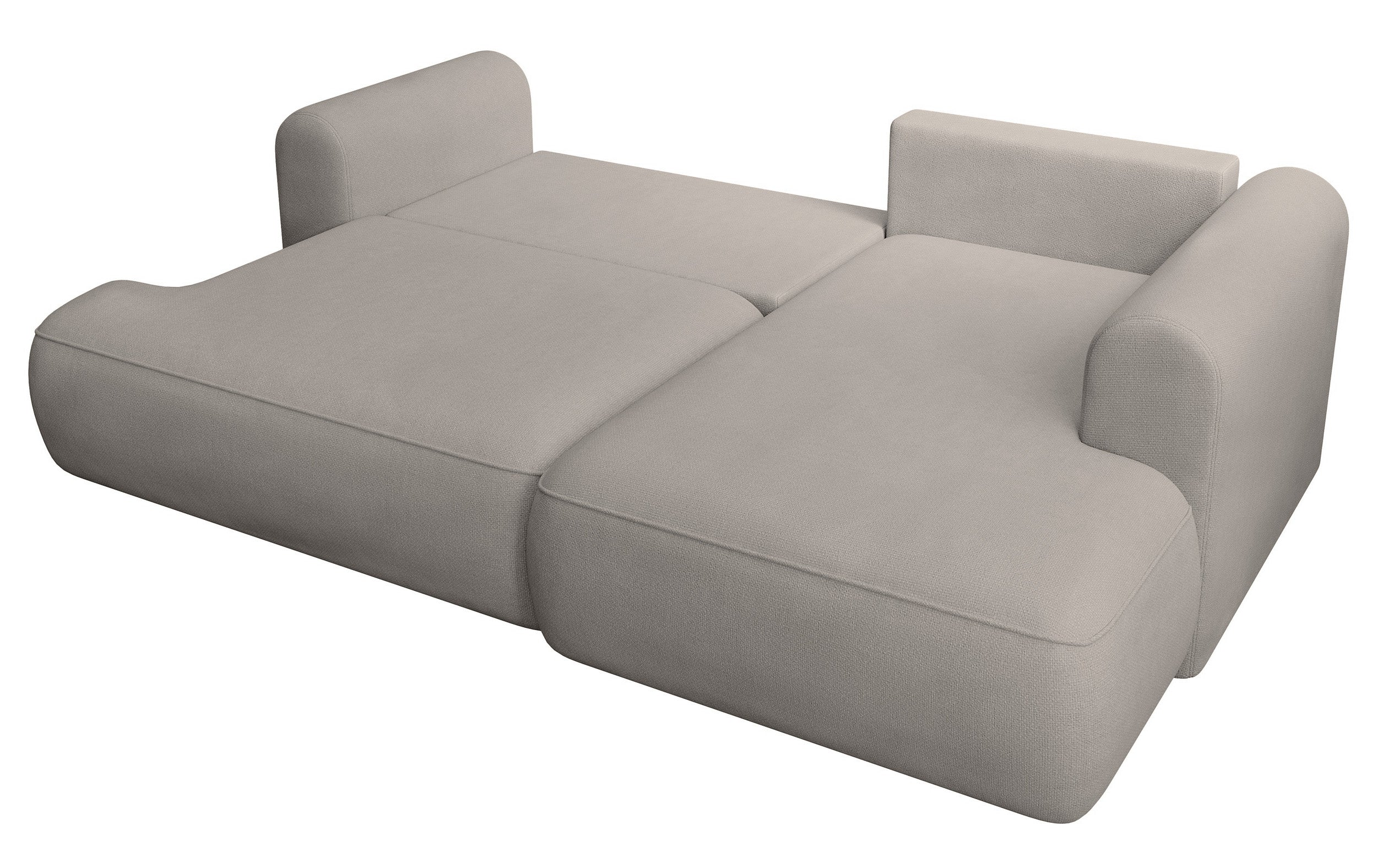 selsey-ovo-mini-ecksofa-mit-schlaffunktion-rechtsseitig-l-form-mit-stauraum-grau image 2