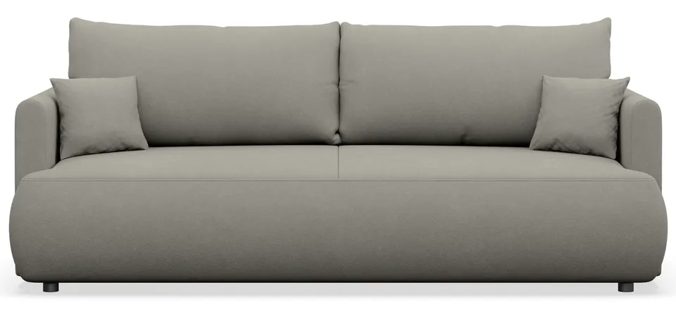 selsey-ovo-mini-3-sitzer-schlafsofa-mit-stauraum-hellgrau-chenille-pflegeleicht image 1