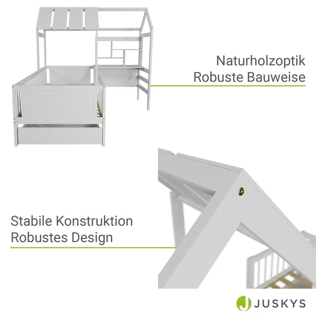 juskys-kinderbett-yari-kinderbett-mit-spiel-design image 1