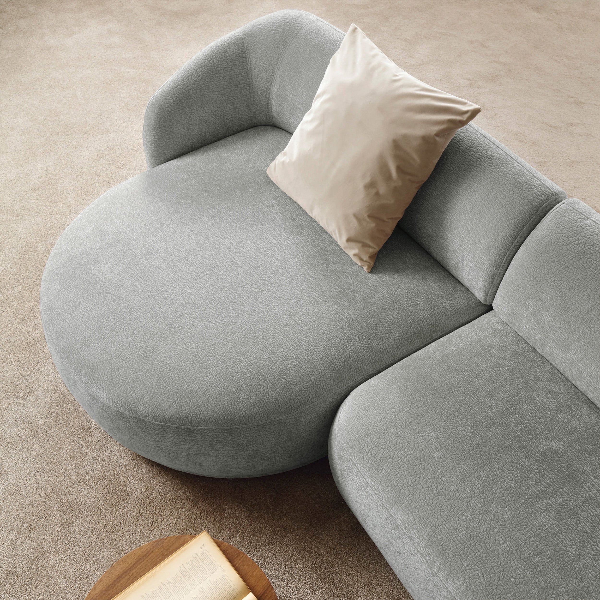 selsey-bommo-modulares-ecksofa-l-form-links-mit-pouf-grauer-chenille-stoff image 4