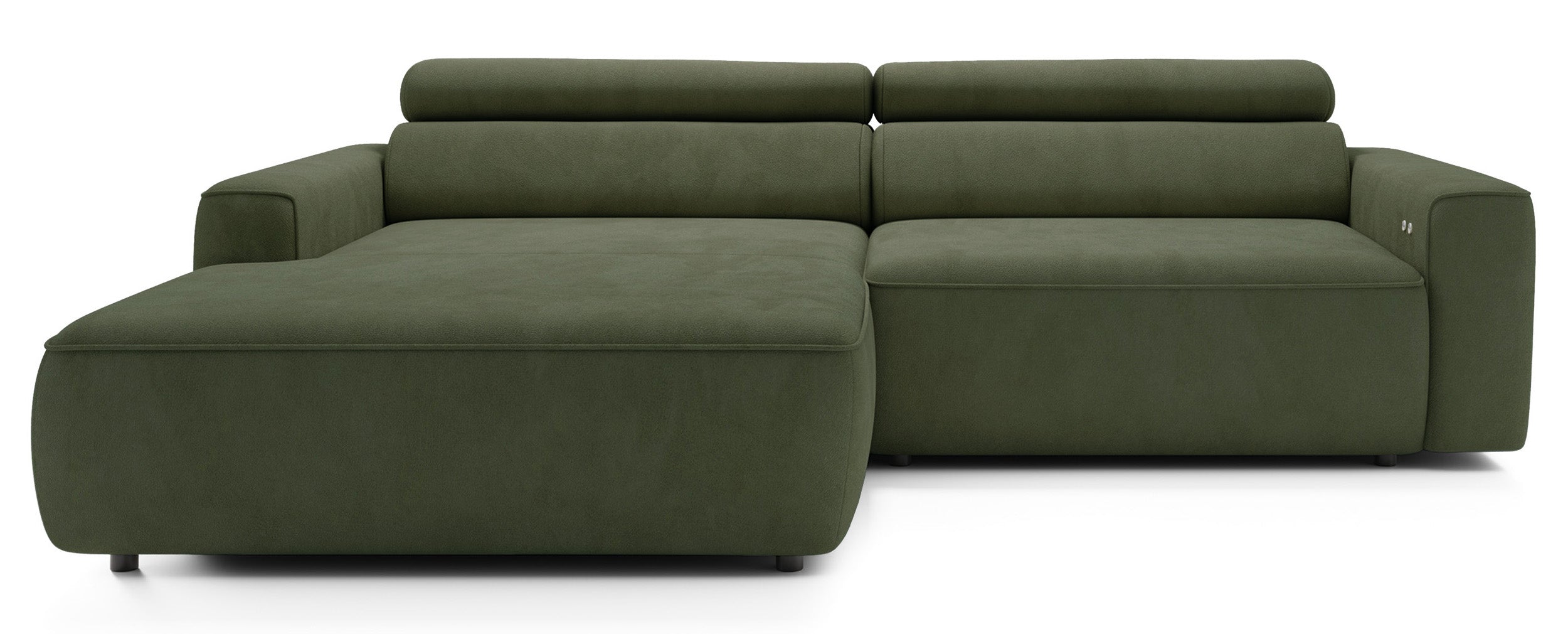 selsey-fando-ecksofa-l-f-rmig-linksseitig-salbeigr-n-samtvelours-mit-elektrische image 1