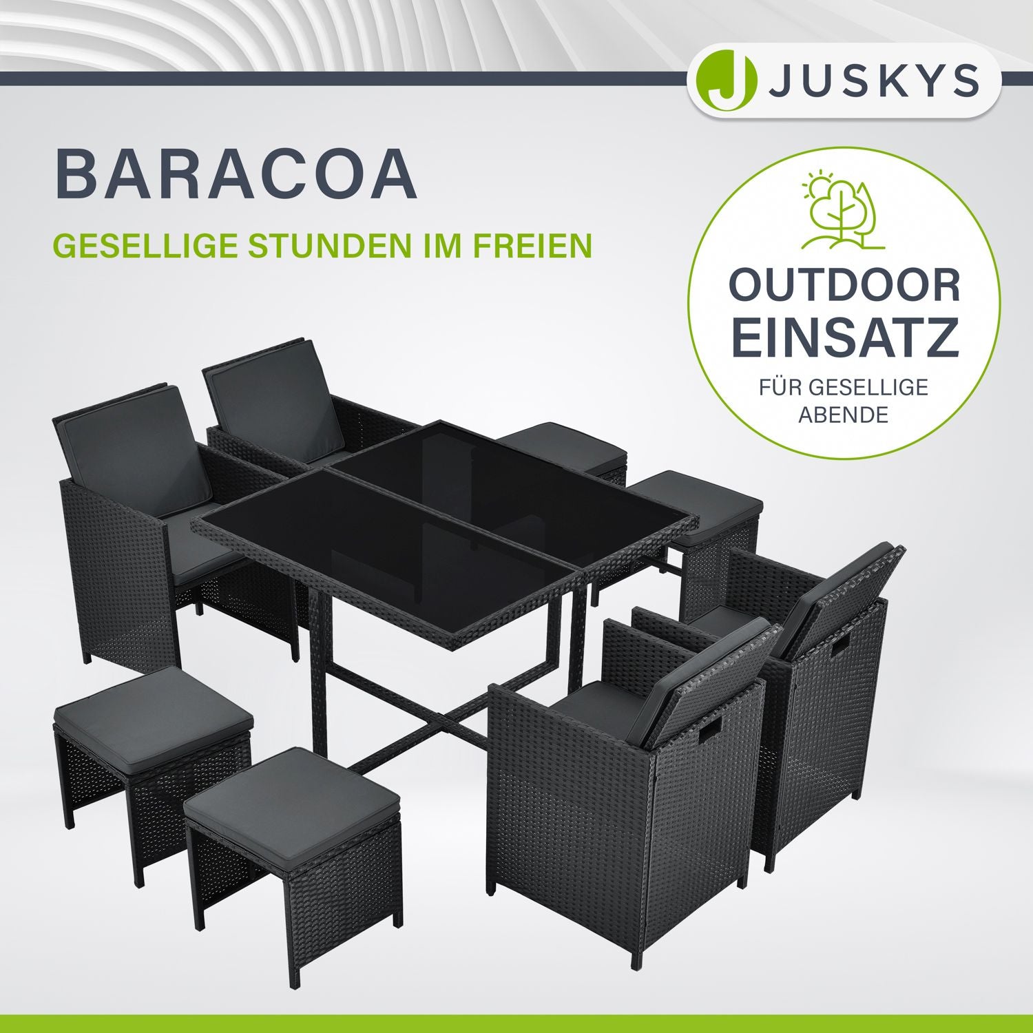 juskys-polyrattan-sitzgruppe-baracoa-l-9-teilig-f-r-8-personen image 2