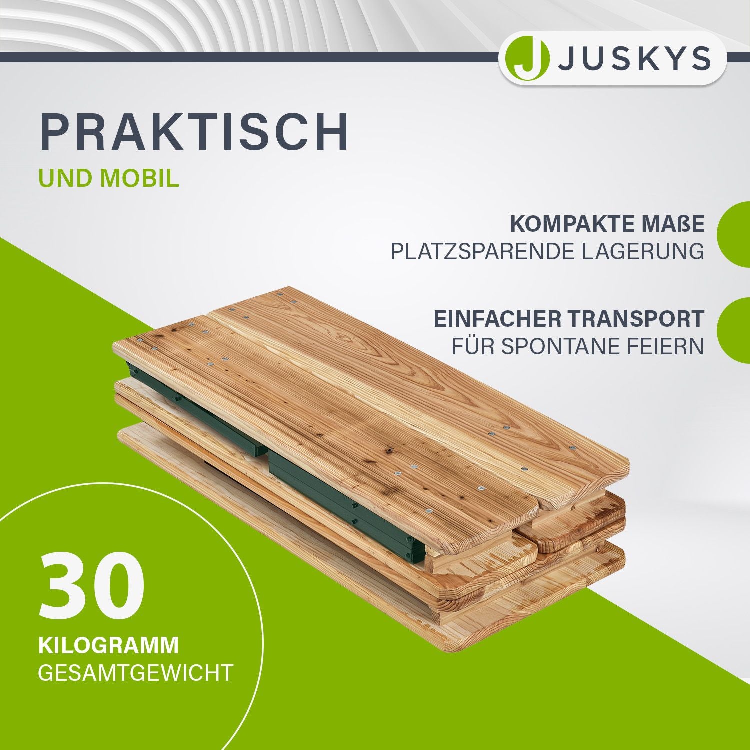 juskys-bierzeltgarnitur-passau-220-cm-tannenholz-klappbar-natur image 4