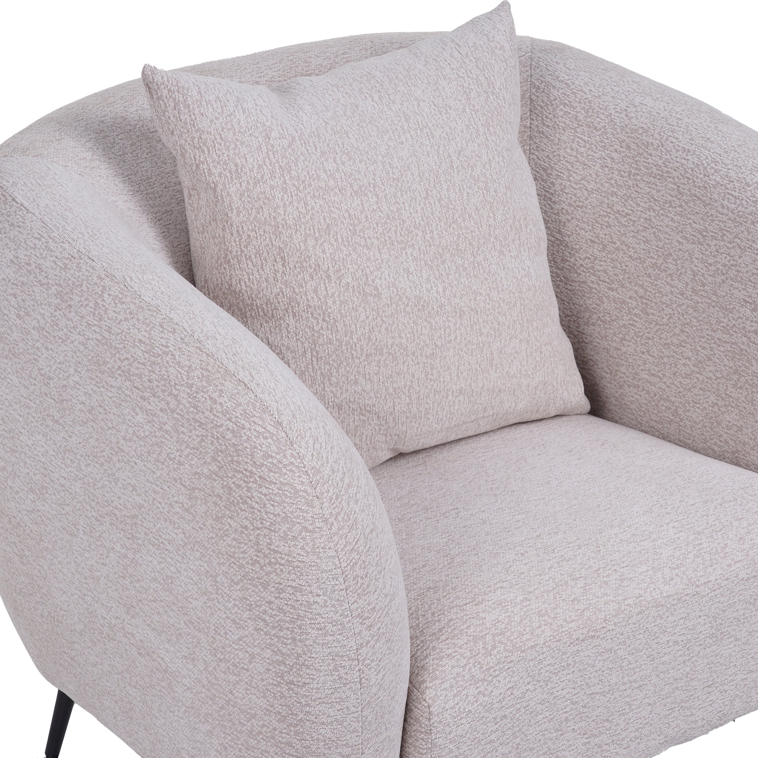 selsey-inglede-relaxsessel-hellbeige-chenille-auf-schwarzen-beinen image 6