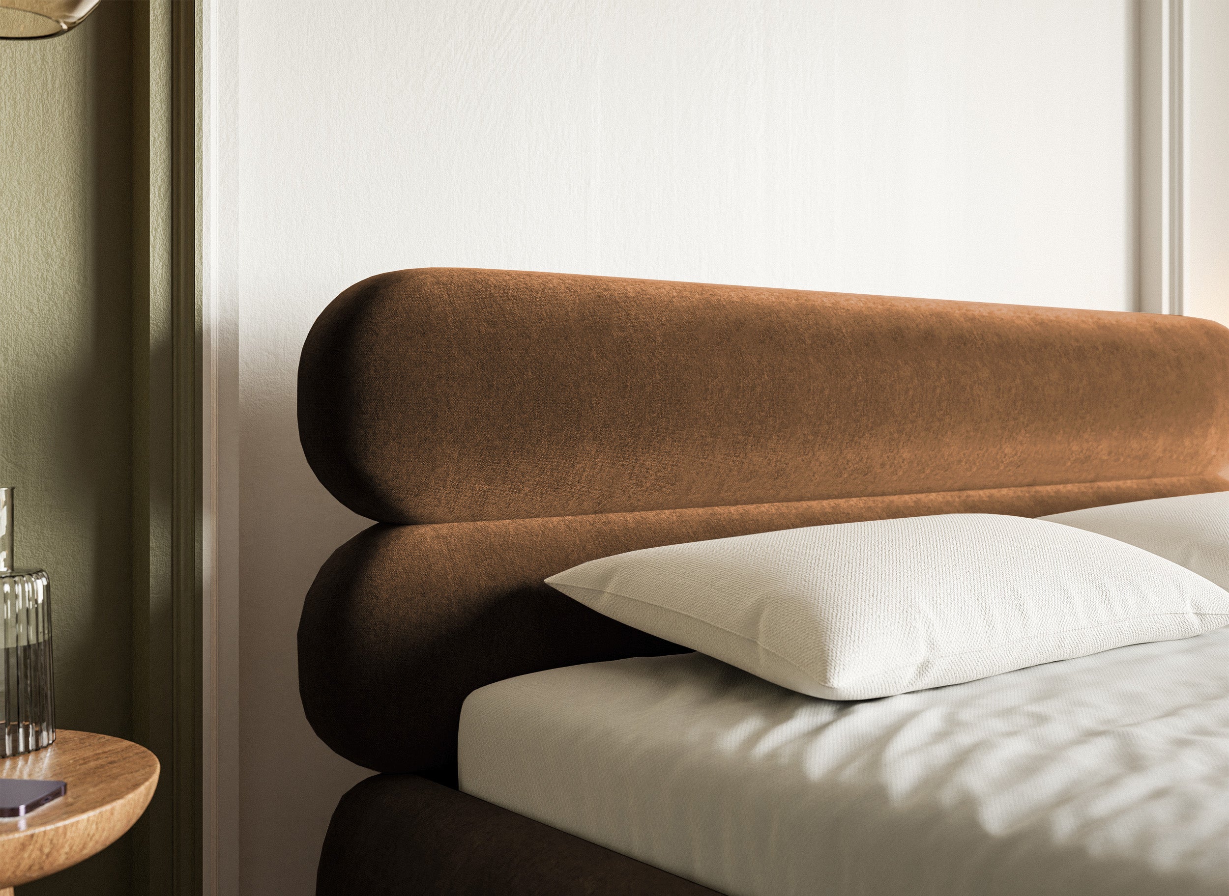 selsey-roule-polsterbett-180x200-cm-mit-stauraum-kupferfarbener-velours-schwarze image 5