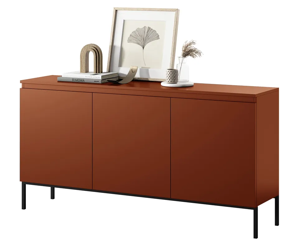 selsey-bemmi-dreht-r-kommode-150-cm-ziegelrot image 1