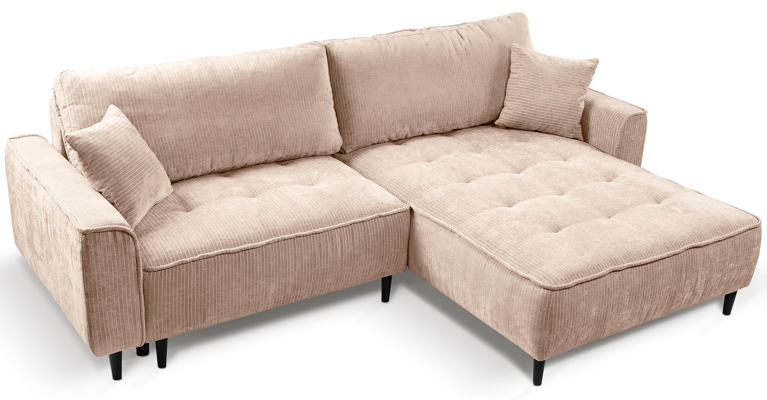 selsey-blues-ecksofa-mit-schlaffunktion-l-form-rechts-mit-stauraum-beige-cordsto image 3