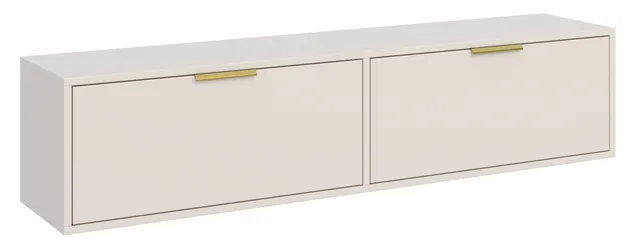 selsey-vena-h-ngender-tv-schrank-140-cm-mit-zwei-klappen-kaschmir image 1