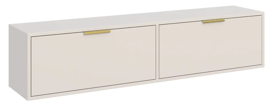 selsey-vena-h-ngender-tv-schrank-140-cm-mit-zwei-klappen-kaschmir image 1