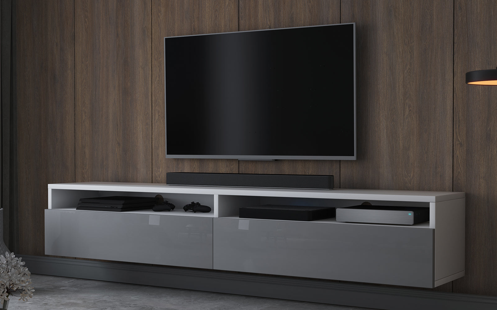 selsey-rednaw-tv-schrank-180-cm-wei-matt-grau-gl-nzend image 2