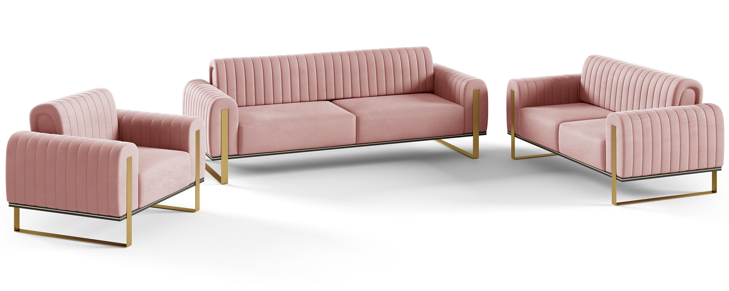 selsey-parissa-dreisitziges-sofa-3-sitzer-rosa-velours image 7